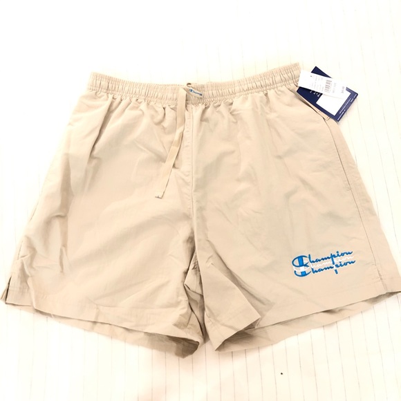 Mens Shorts Champion Stacked Nylon Rip Stop Shorts Champion